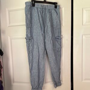 Light Blue Jogger Pants